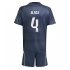 Maglie da calcio Real Madrid David Alaba #4 Seconda Maglia Bambino 2025-26 Manica Corta + Pantaloni corti) Maglie da calcio Real Madrid David Alaba #4 Seconda Maglia Bambino 2025-26 Manica Corta + Pantaloni corti)